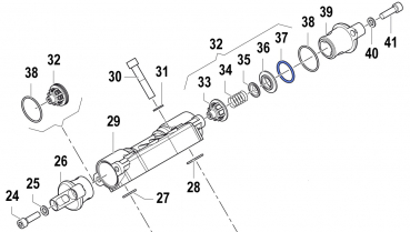 O-Ring 1210011400 for Comet Pump APS 145