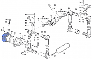 Pressure Accumulator 0003001500 for Comet Pump BP 151 K