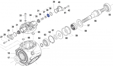 Valve Seat 3009001400 for Comet Pumps APS 101-121