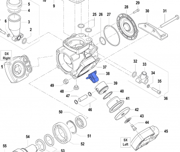 Connecting Rod Assembly 0205006900 for Comet Pumps APS 31-41