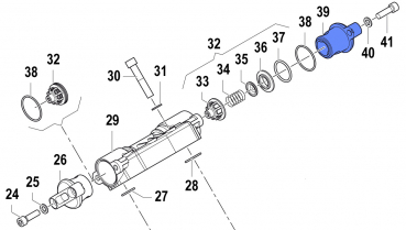 Plug 3202021900 for Comet Pump APS 145