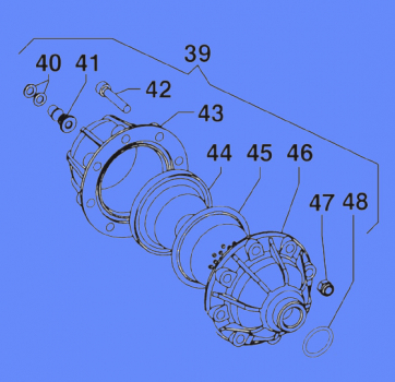 Pressure Accumulator 1225001400 for Comet Pump  IDS 1501-1701-2001