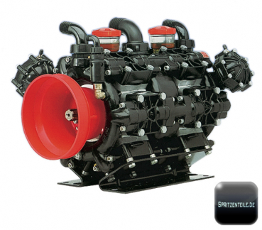 AR Piston diaphragm pump AR 560 BP Twin
