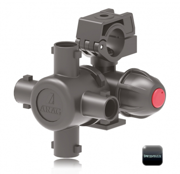 Arag Nozzle holder 4 ways for dry boom