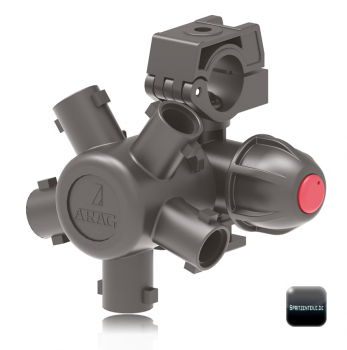 Arag Nozzle holder 5 ways for dry boom