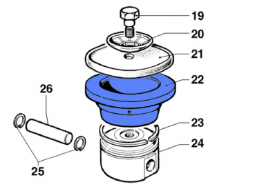 Piston sleeve 04000088