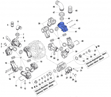 Suction Elbow Tail for Comet BPS300