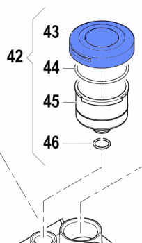 Compensator Cover for Comet Pump APS 145