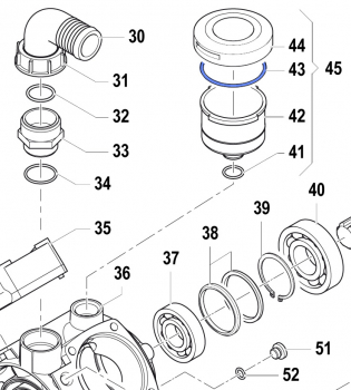Comet O-Ring for Comet Pump APS 96