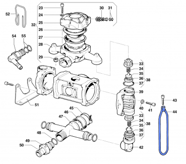 U-Bolt for BP 60 K pumps
