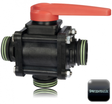 Arag Ball Valve 3-way series 453 T-fork-coupling