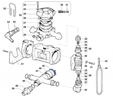 Hose Clamp for Comet pump BP 60 K