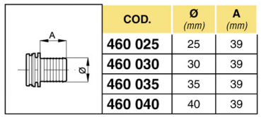 Preview: Arag hose fitting for 3-way by-pass