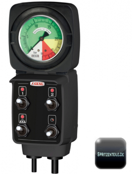 Preview: Mounting example Manometer on top of the control box