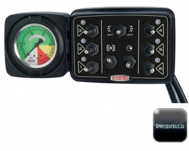Preview: Mounting example Manometer left of the control box