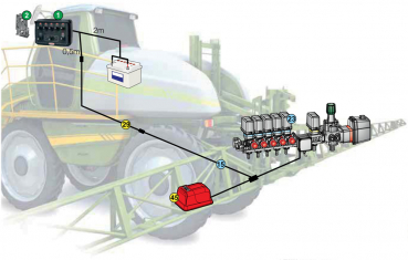 Preview: Arag Valves Extension Cable for Control box series 4669