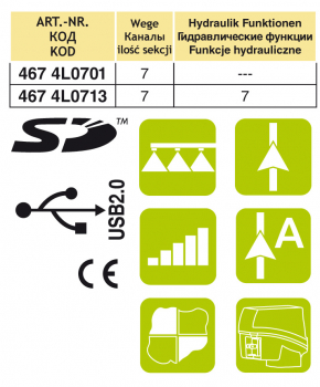 Preview: Arag Bravo400SLT for crop sprayer