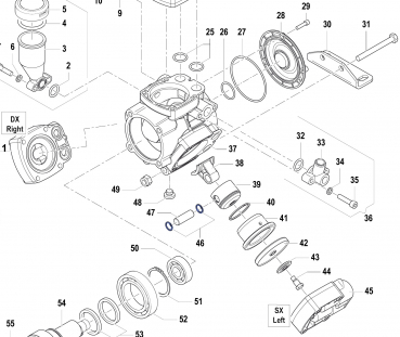 Inner Seeger 3020002900 for Comet Pumps APS 31-41