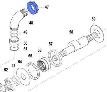 Wing Nut 1200005200 for Comet Pump APS 145