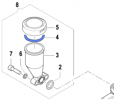 O-Ring 1210020000 for Comet Pumps APS 31-41
