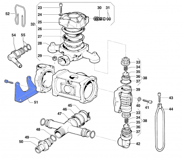Comet pump feet for BP 60 K