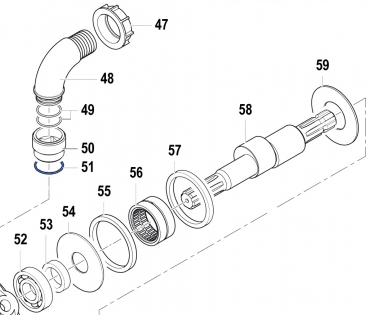 O-Ring 1210011300 for Comet Pump APS 145