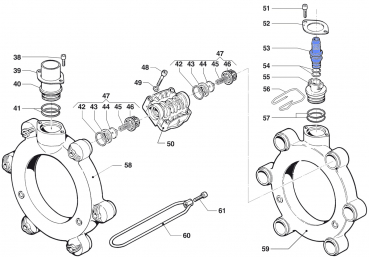 Delivery Hose Tail 2802001400 for Comet BP 205 K
