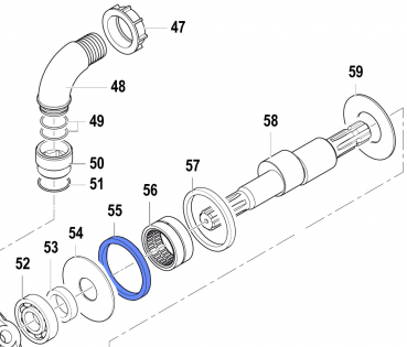Connecting Rod Ring 0010000300 for Comet Pump APS 145