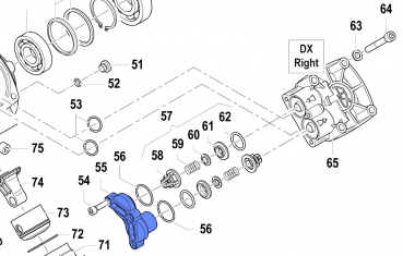 Valve Plug 3200001000 for Comet Pump APS 96