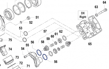 O-Ring 1210003200 for Comet Pump APS 96