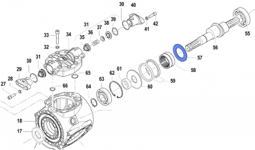 Connecting Rod Washer 2813007400 for Comet Pumps APS 101-121