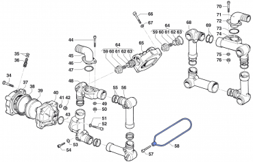 U-Bolt 0418004000 for Comet Pumps BP 151-171 K