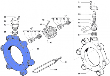 Suction Manifold 0415002900 for Comet BP 205 K