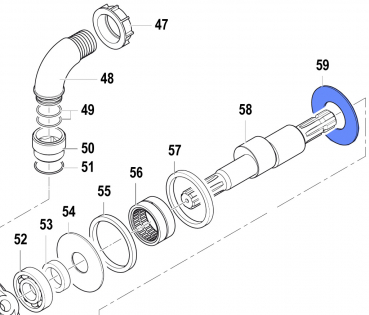 Connecting Rod Washer 2813007000 for Comet Pump APS 145