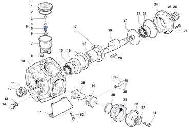 Spacer 0601024800 for Comet Pump BP 205 K