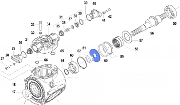 Connecting Rod Washer 2813007500 for Comet Pumps APS 101-121