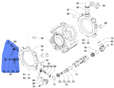 Tap Kit 1214001900 for Comet Pumps IDS 1501-1701-2001