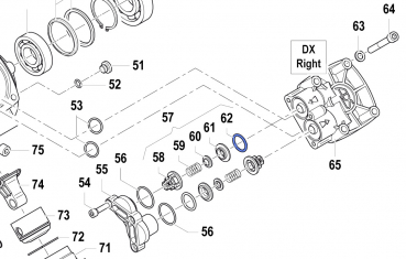 O-Ring 1210044300 for Comet Pump APS 96