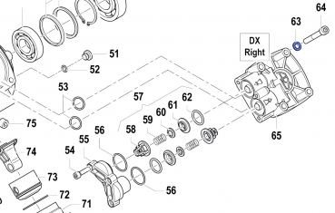 Washer 2811009800 for Comet Pump APS 96