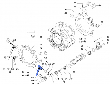 Tap 2826003200 for Comet Pumps IDS 1501-1701-2001