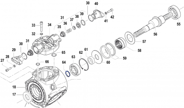 Outer Seeger 3019001800 for Comet Pumps APS 31-41