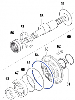 O-Ring 1210035900 for Comet Pump APS 145