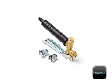 Gloria brass quick-acting valve with handle