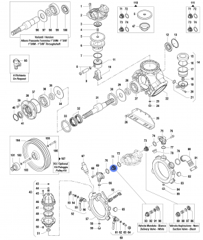 Delivery Valve Kit 1220009300 for Comet Pumps IDS 1401