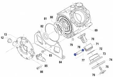 Inner Seeger 3020000600 for Comet Pump APS 145