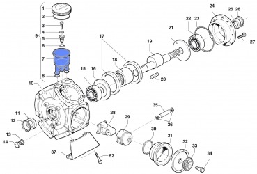 Volumetric Compensator 0421001600 for Comet BP 205 K