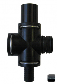RAU Quick-Fit pressure relief valve