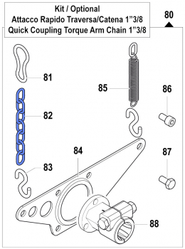 Chain 0465000100 for Comet Pump APS 96