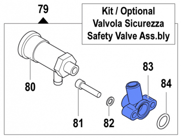 Delivery Hose Tail 2803047500 for Comet Pumps APS 31-41