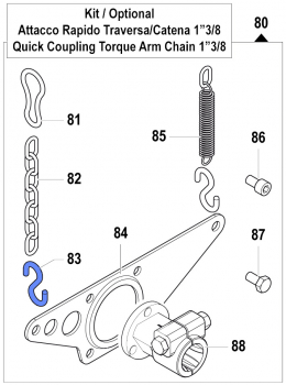 Hook 1202000600 for Comet Pump APS 96